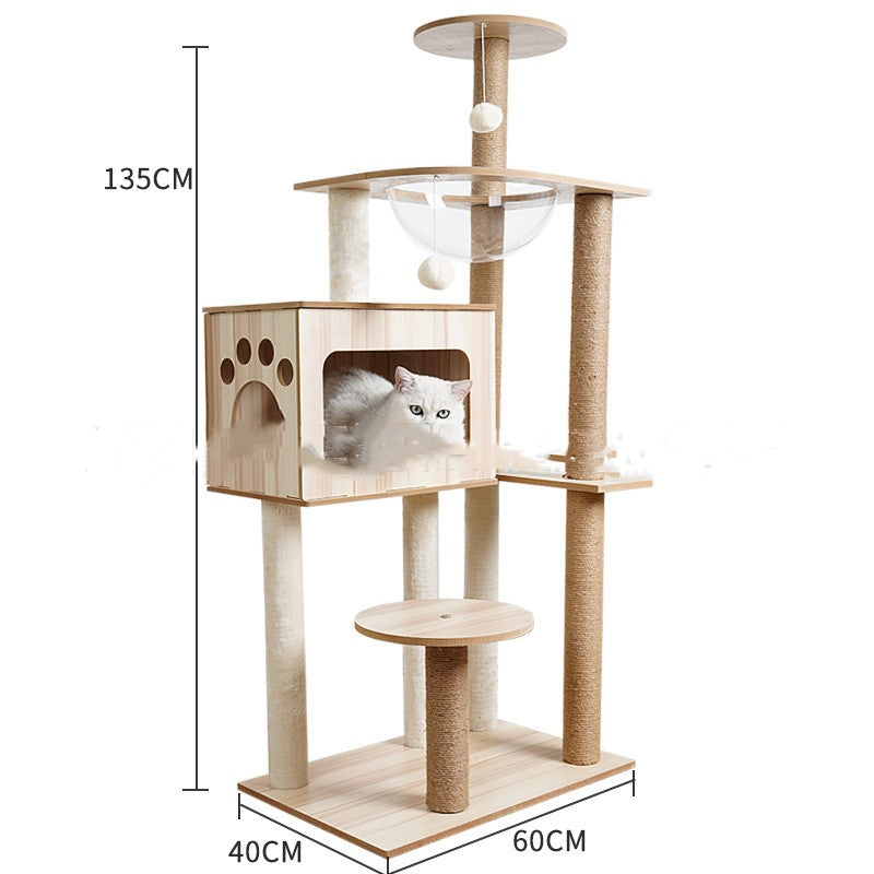 Katzen-Kratzbaum «Space Capsule»