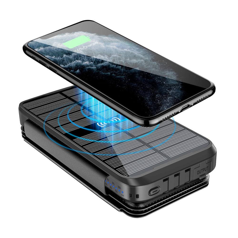 Outdoor Wireless Powerbank mit Kabel
