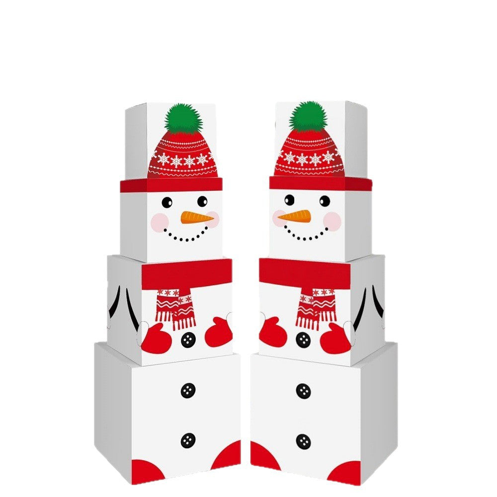 Weihnachts-Schneemann-Dekoration aus Boxen – Bild 4 | LuxeStyle