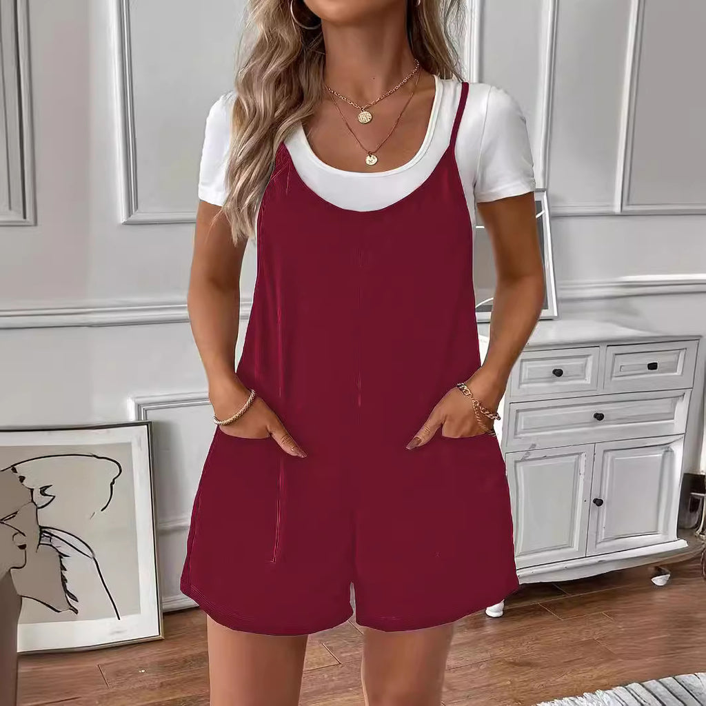 Sommer-Jumpsuit mit Taschen