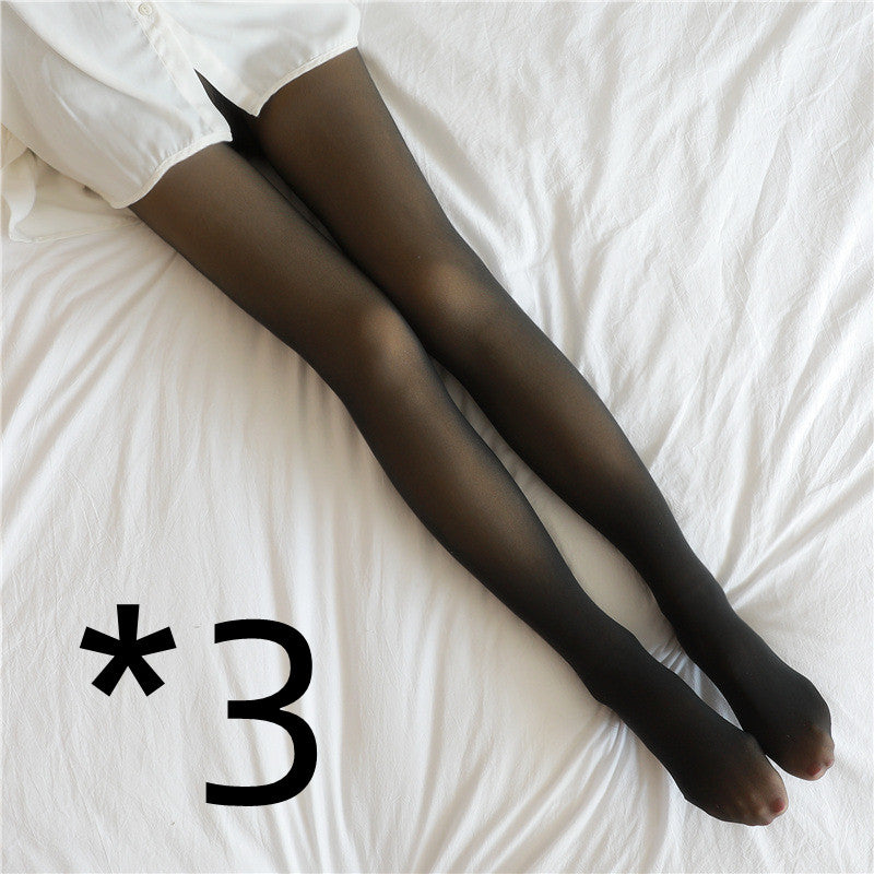 Thermo-Strumpfhose mit Fleece-Futter