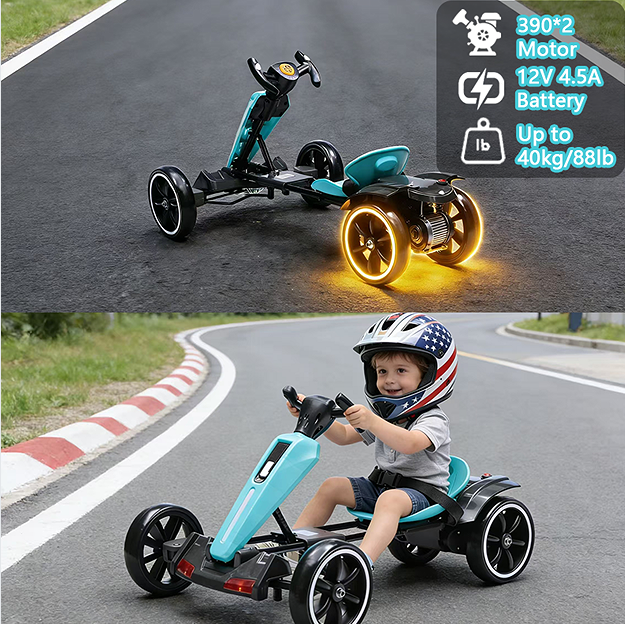12V Elektro Go-Kart für Kinder