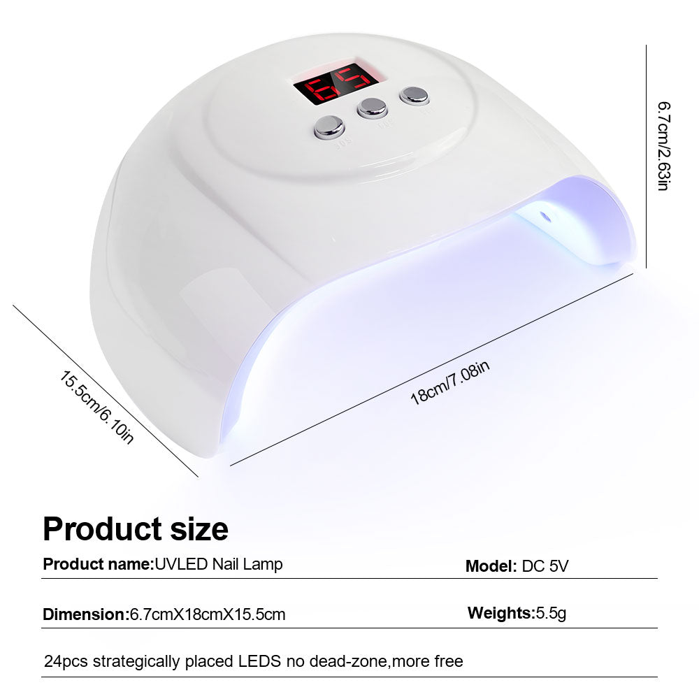 UV/LED Nagellampe für Gel-Nagellack