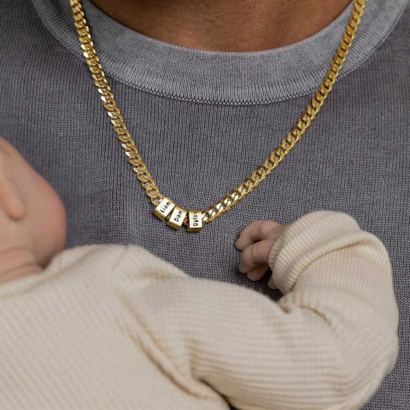 Cuban-Kette mit Anhänger