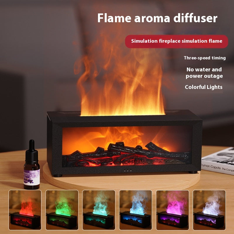 New Flame Aroma Diffuser mit Flammeneffekt