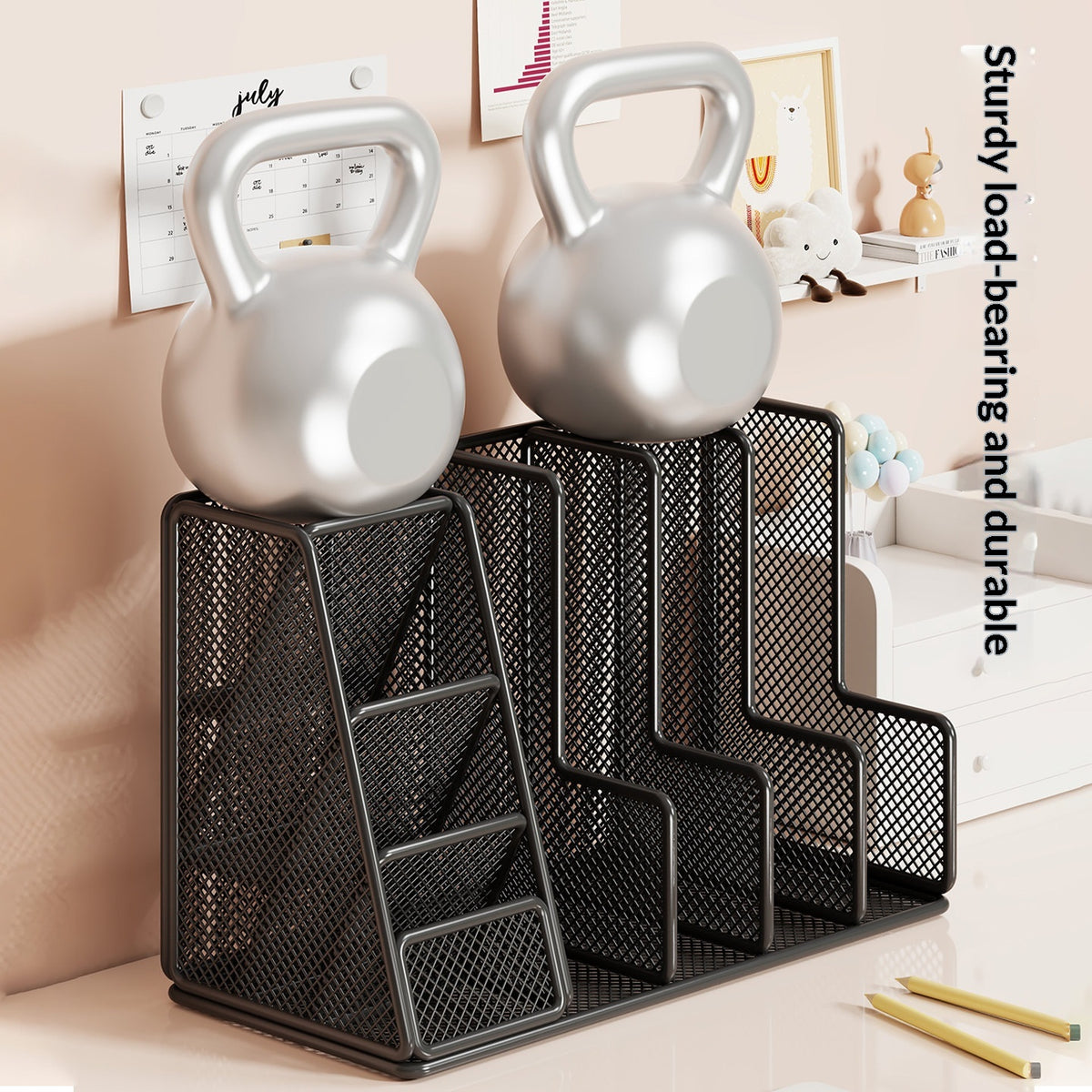 Bücherregal Metall für Schreibtisch – Bild 10 | LuxeStyle
