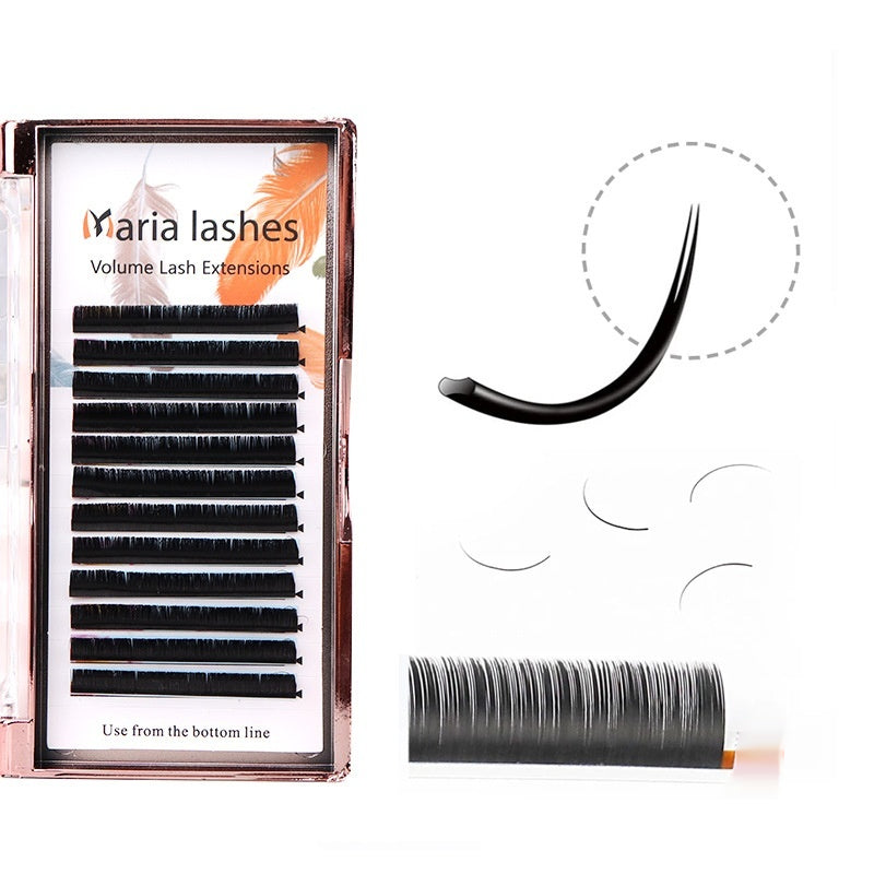 Doppelte falsche Wimpern