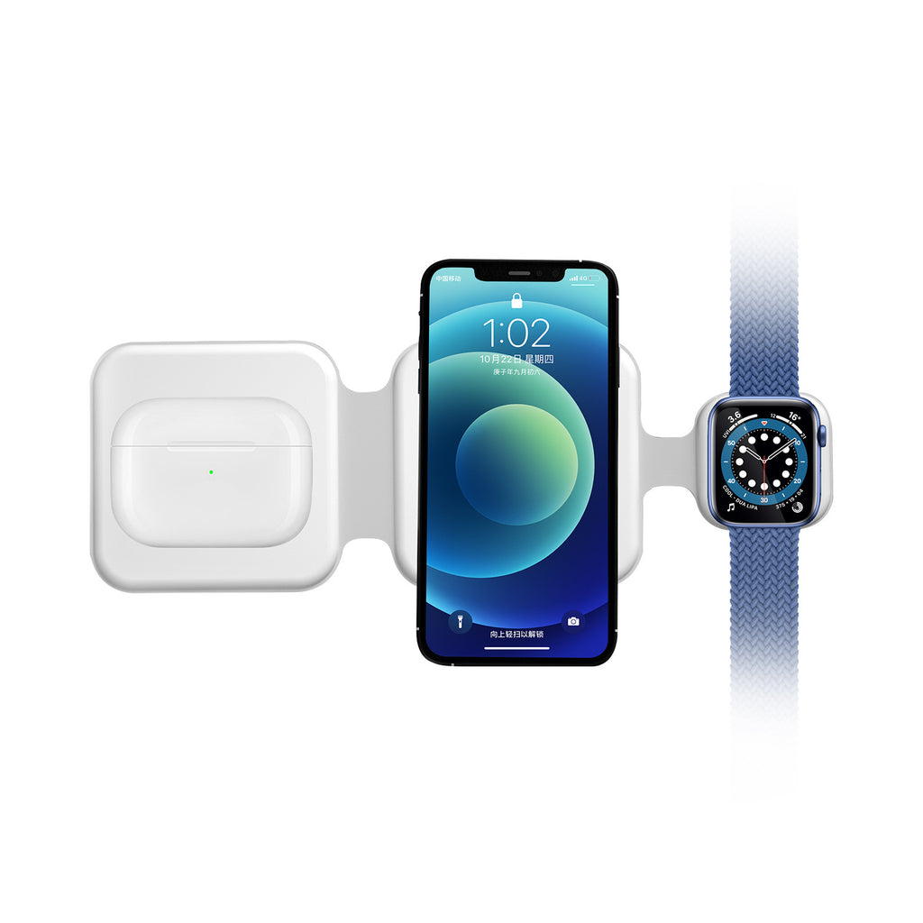 3-in-1 Magnetische Falt-Ladestation