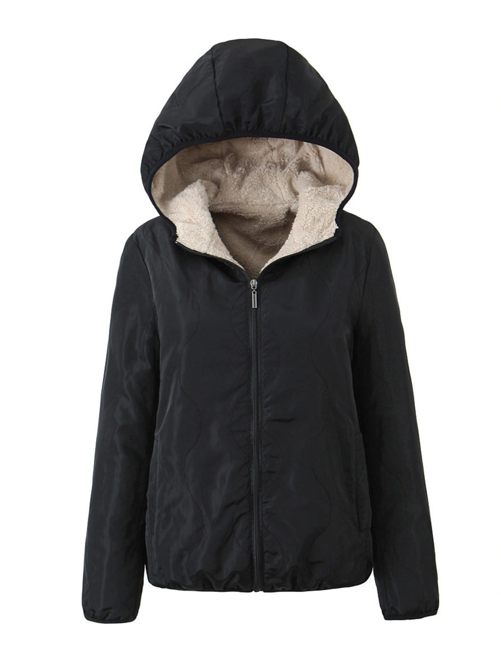 Corduroy-Hemd mit Kapuze – Bild 5 | LuxeStyle