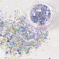 Bunte Pentagramm-Glitzer-Pailletten für Nägel – Bild 4 | LuxeStyle