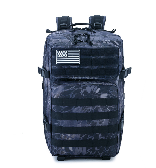 Taktischer Camouflage-Reiserucksack 36-55 L – Bild 17 | LuxeStyle