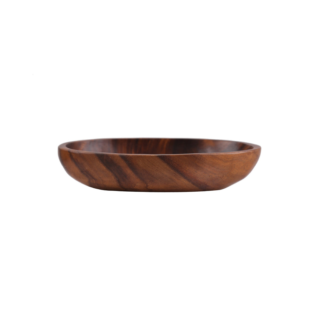Tiefe Obstschale aus Akazienholz | LuxeStyle
