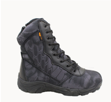Tarnmuster-Stiefel
