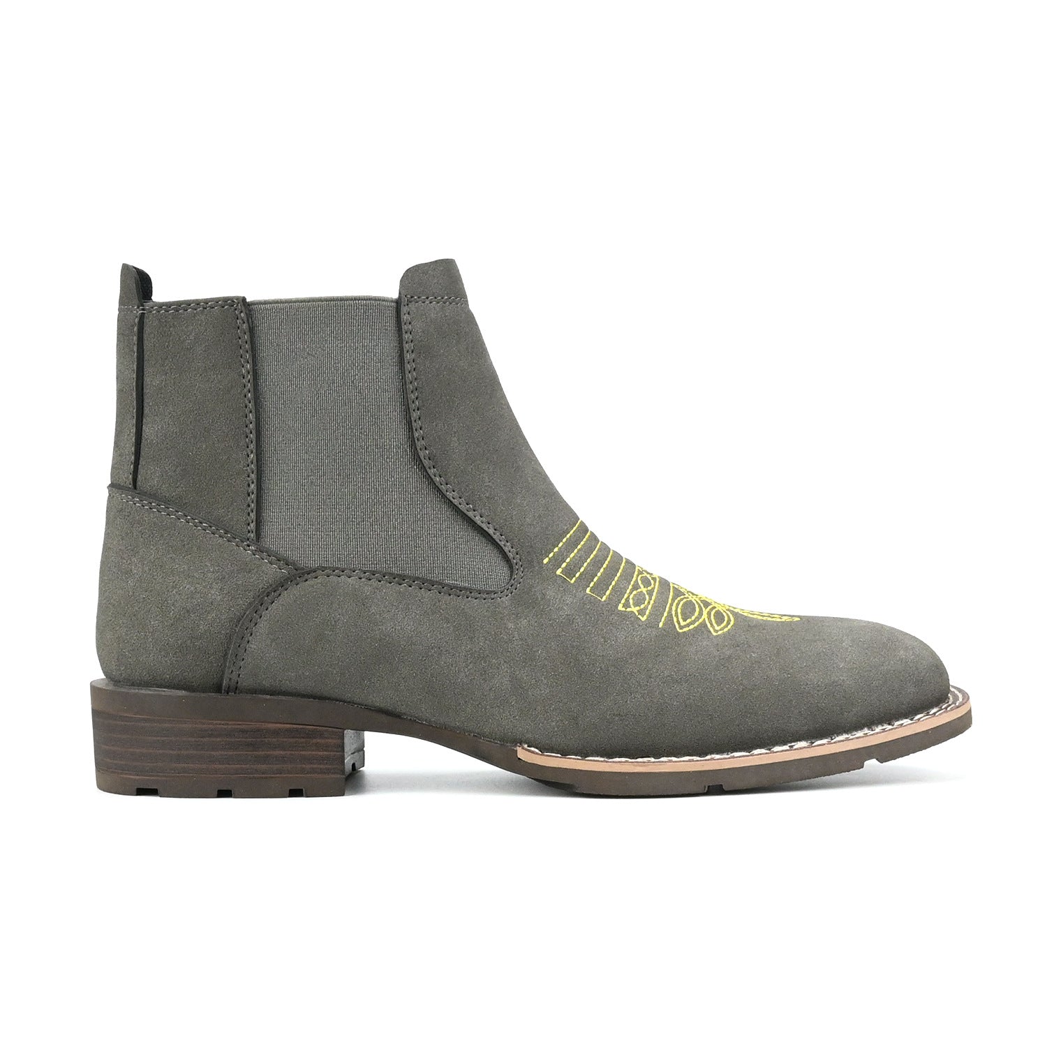 Chelsea Boots mit Stickerei