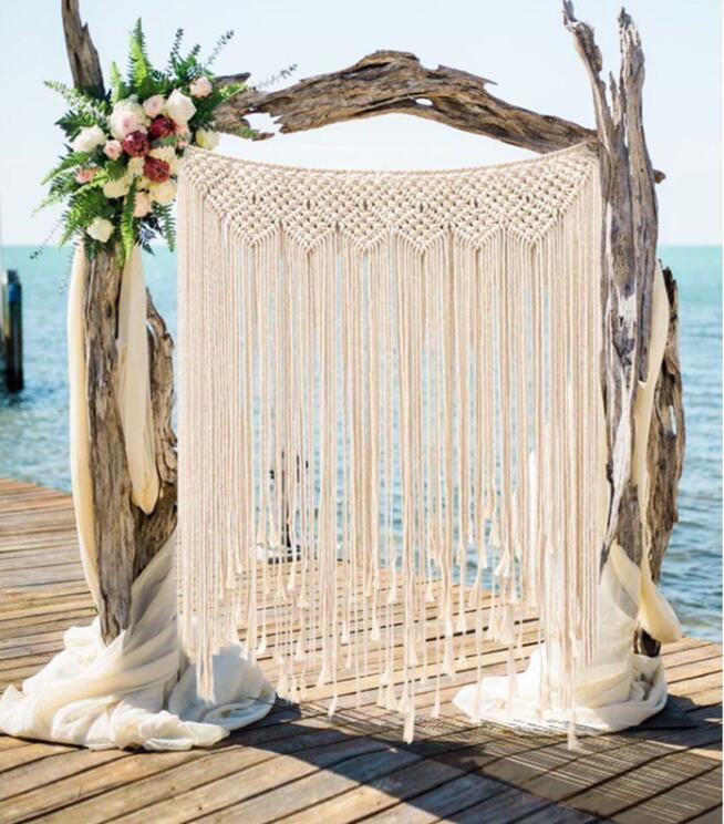 Boho Wandteppich handgewoben, 120x150cm – Bild 5 | LuxeStyle
