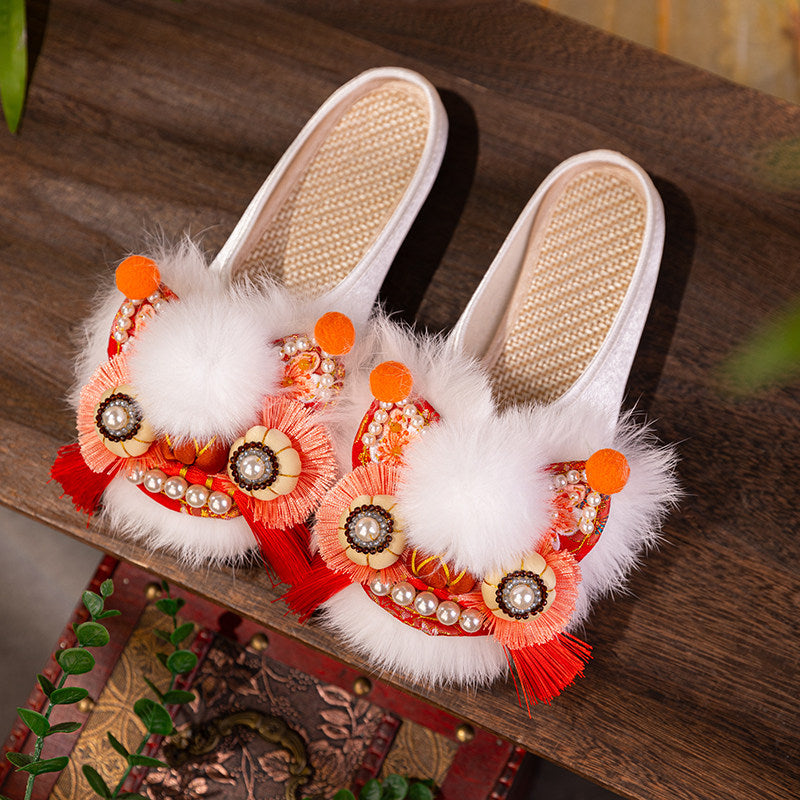 Zhensheng Happy Dongguofeng Tiger Head Sandalen