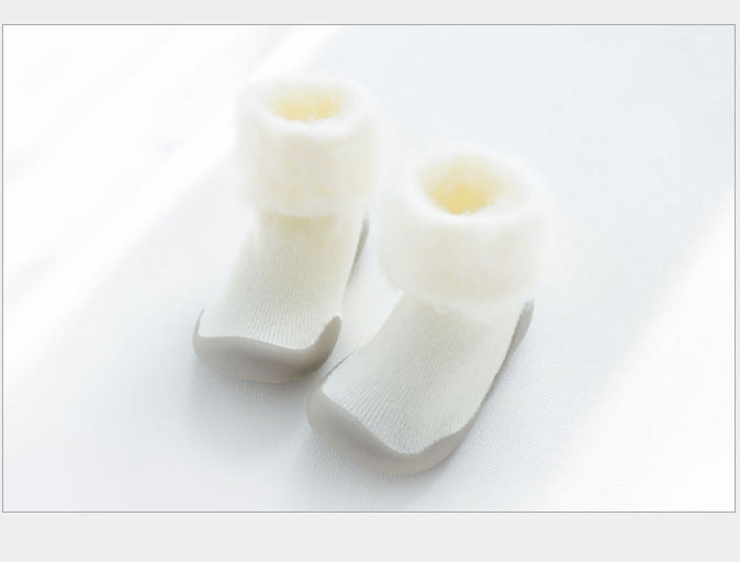 Warme Baby-Schuhe aus Baumwolle – Bild 6 | LuxeStyle