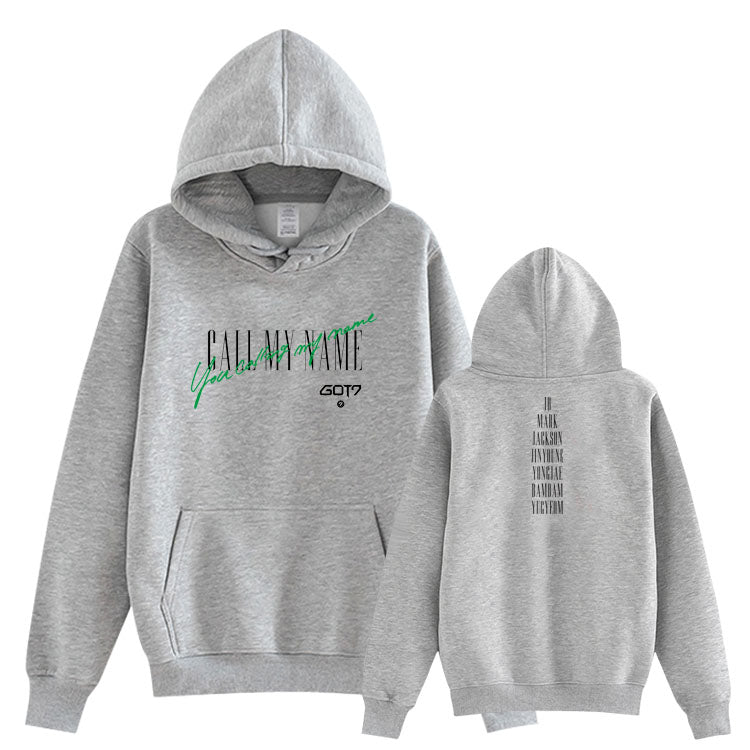GOT7 Baumwoll-Hoodie