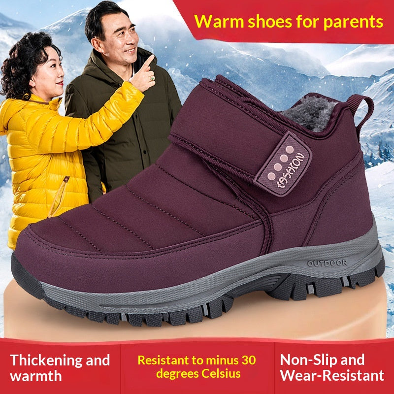 Gefütterte Thermo-Winterschuhe für Herren