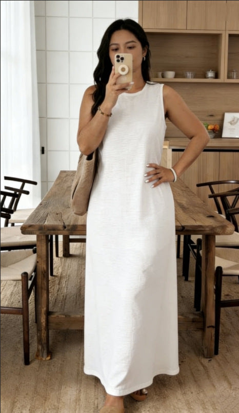 Ärmelloses Tanktop-Kleid – Bild 9 | LuxeStyle