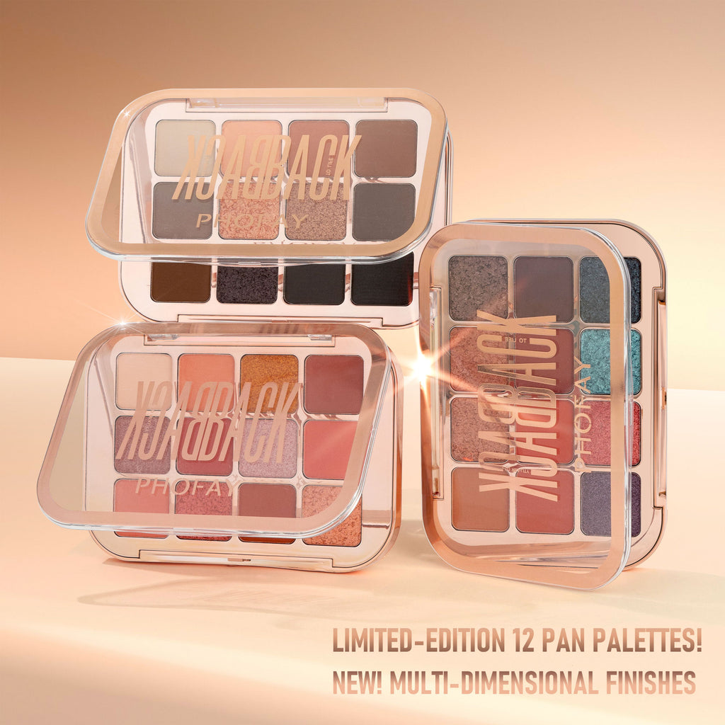 12-farbige Augen-Schatten-Palette