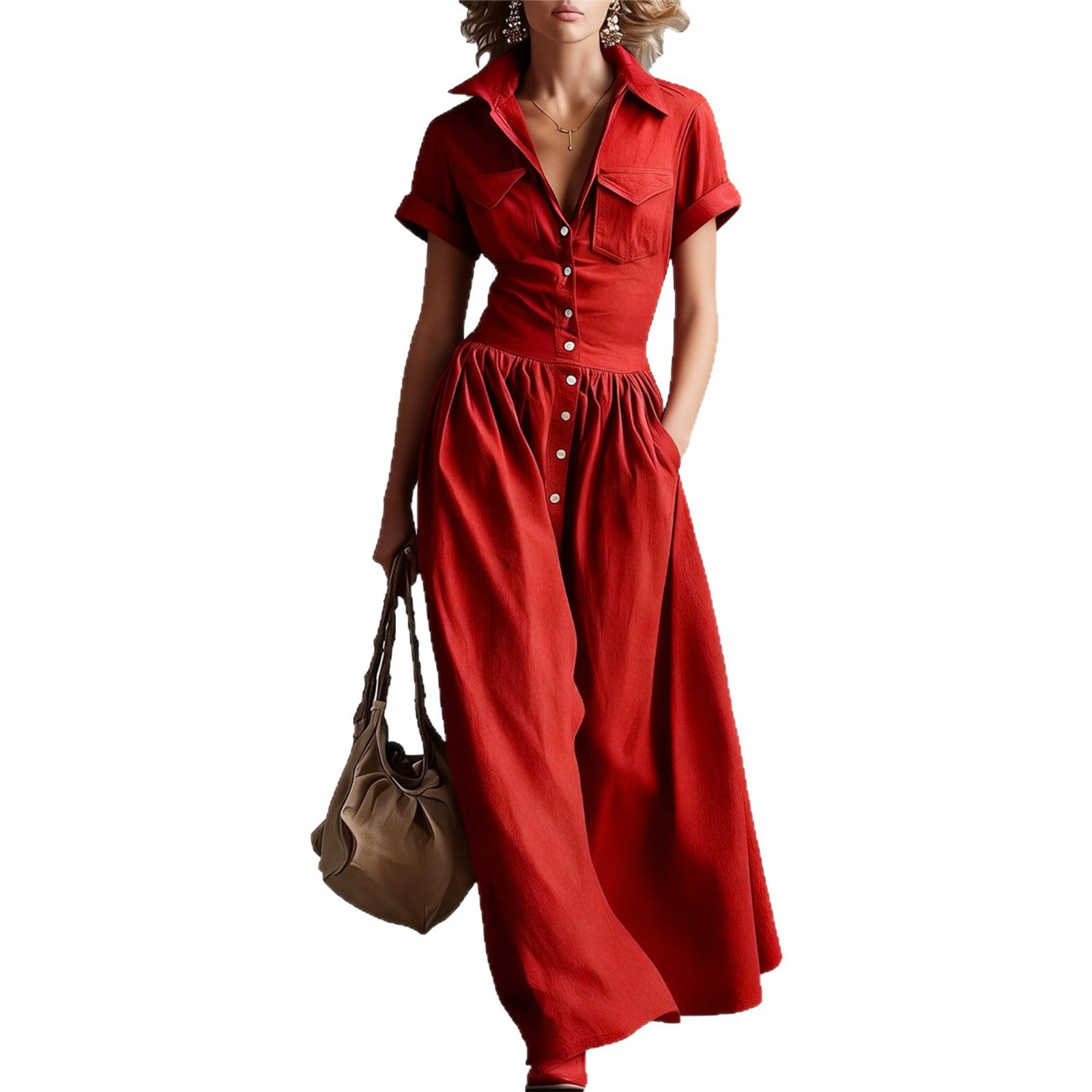 Sommerkleid «Savanna» – Western-Style Midi