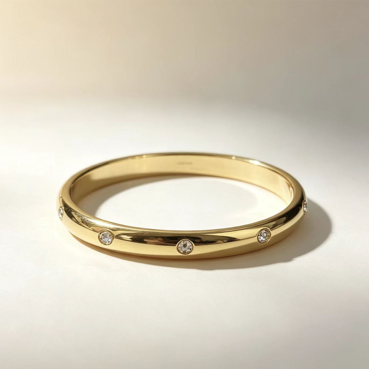 Zirkon Armband mit Ring