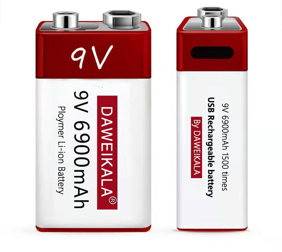 9V Multimeter Li-ion Akku, wiederaufladbar