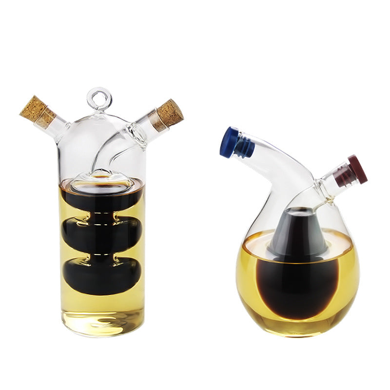 2-in-1 Öl- und Essigspender aus Glas – Bild 3 | LuxeStyle