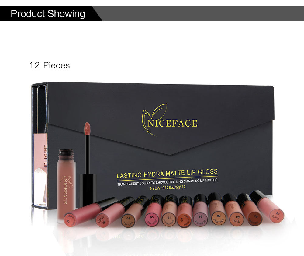 12-teiliges Lipgloss-Set – Bild 6 | LuxeStyle