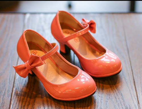 Bunte Schleifen-High Heels für Kinder – Bild 3 | LuxeStyle