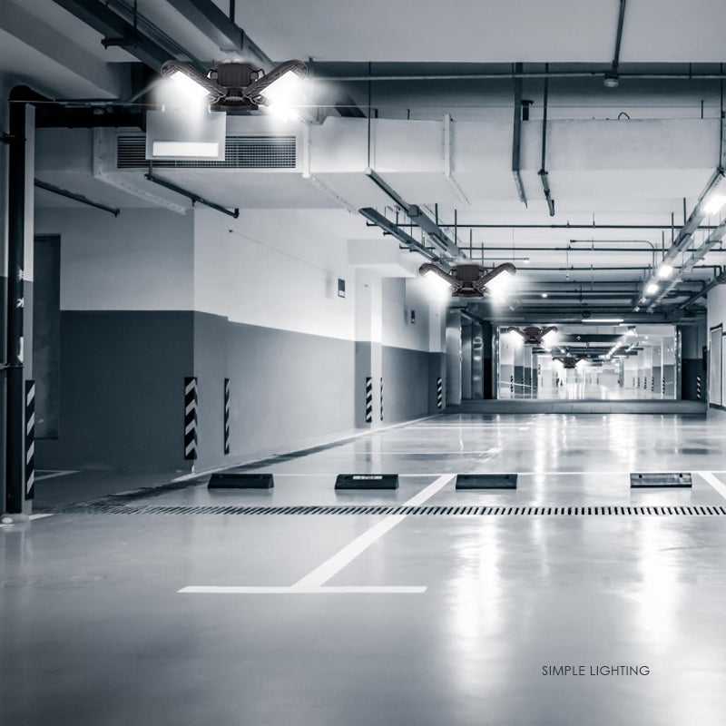 Deformierbare LED-Garagenleuchte, 60W