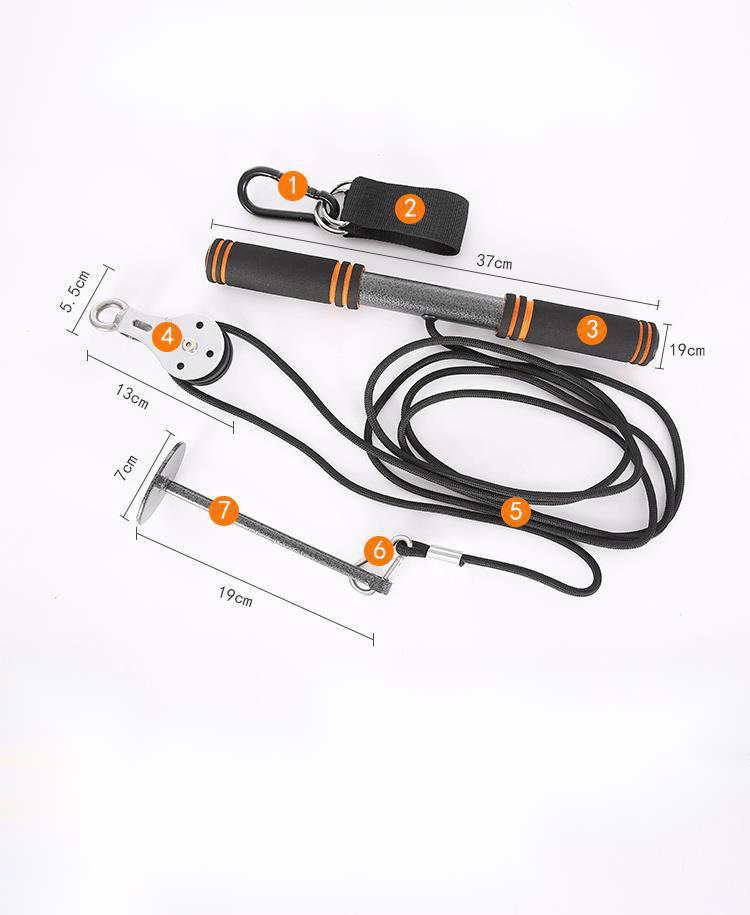 High Pull Jack Bar Spannstange für Hanteltraining | LuxeStyle