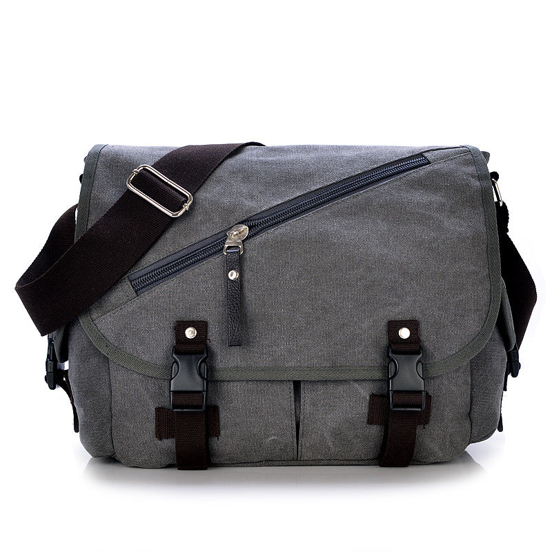 Canvas Schultertasche Herren – 3D-Design | LuxeStyle