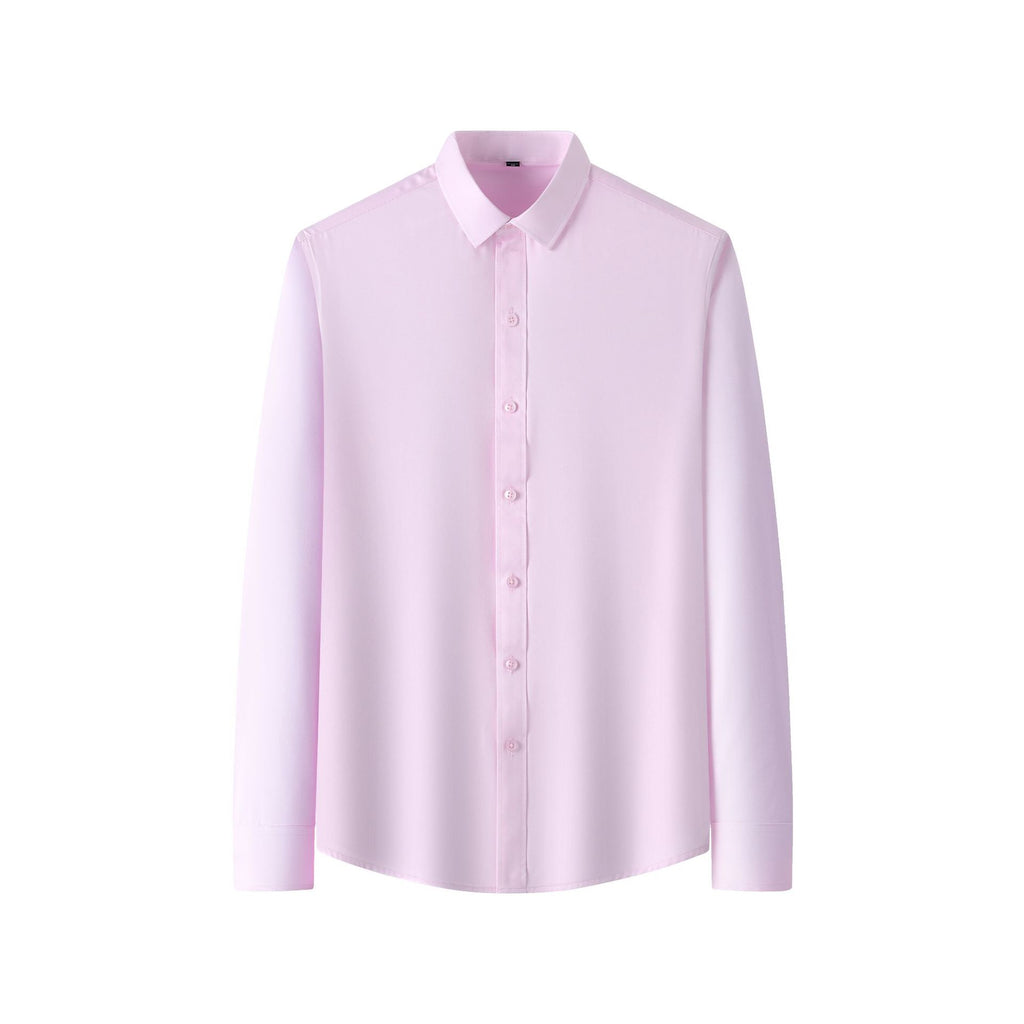 Herren Langarmhemd mit Elasthan – Bild 14 | LuxeStyle