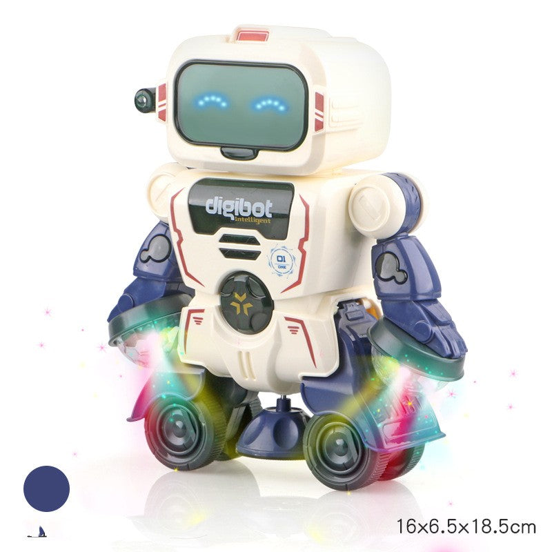 Tanzender Roboter mit Licht und Musik