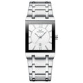 Herren Quarz-Uhr, quadratisch, wasserdicht | LuxeStyle
