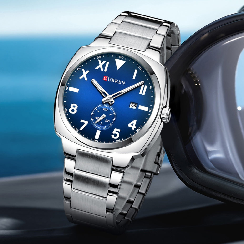 Wasserdichte Quarz-Armbanduhr für Herren