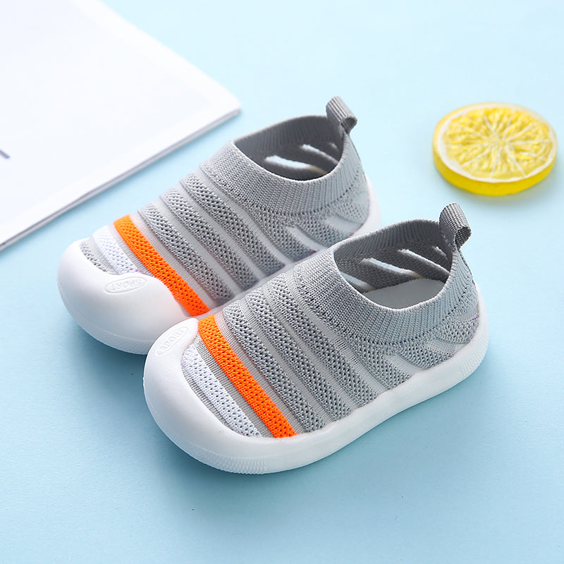 Baby Lauflernschuhe mit Streifen | LuxeStyle