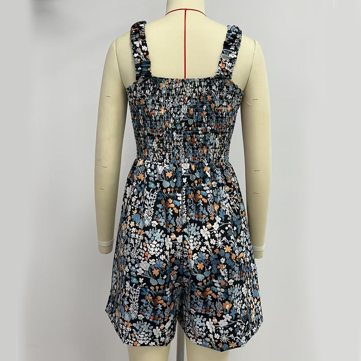 Damen Blumenprint Jumpsuit