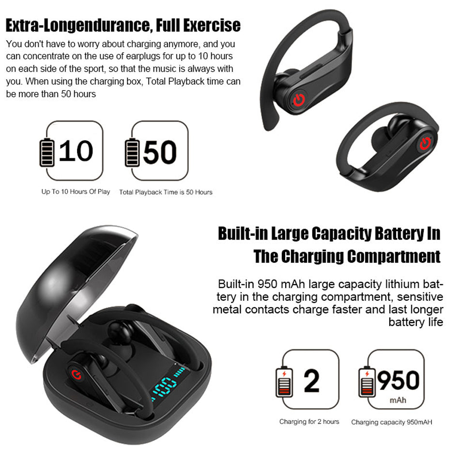 Subwoofer Bluetooth Headset mit LED – Bild 11 | LuxeStyle