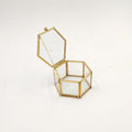 Hexagonale Glasbox für Schmuck und Ringe – Bild 4 | LuxeStyle