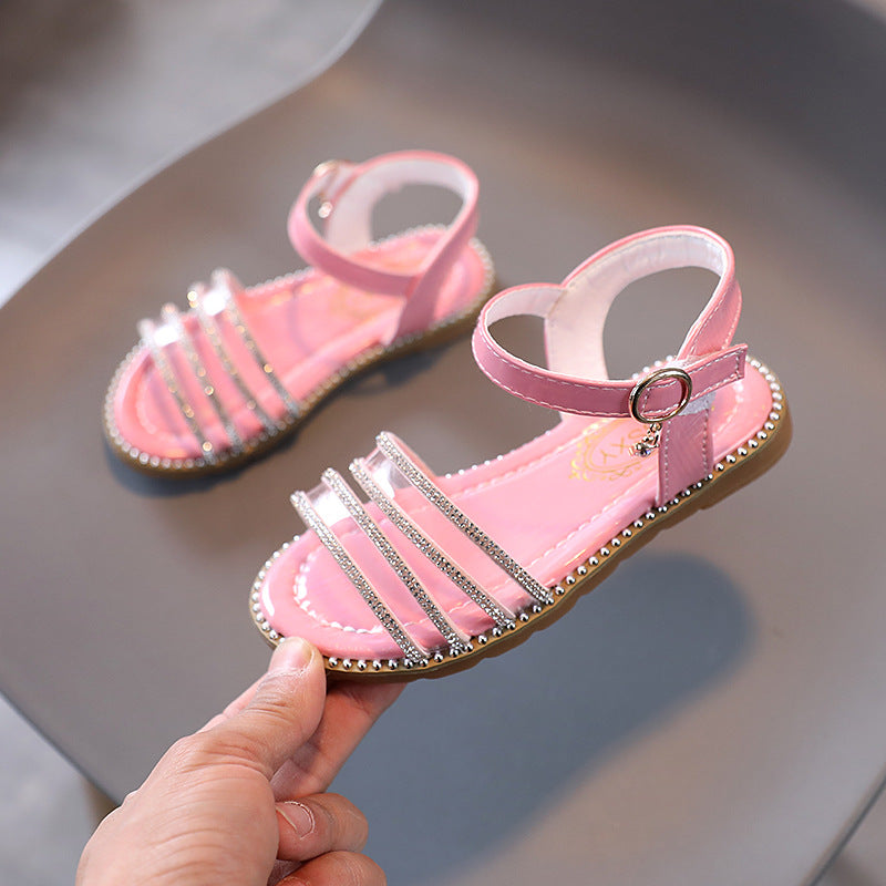 Mädchen Sandalen mit Schleife – Bild 4 | LuxeStyle
