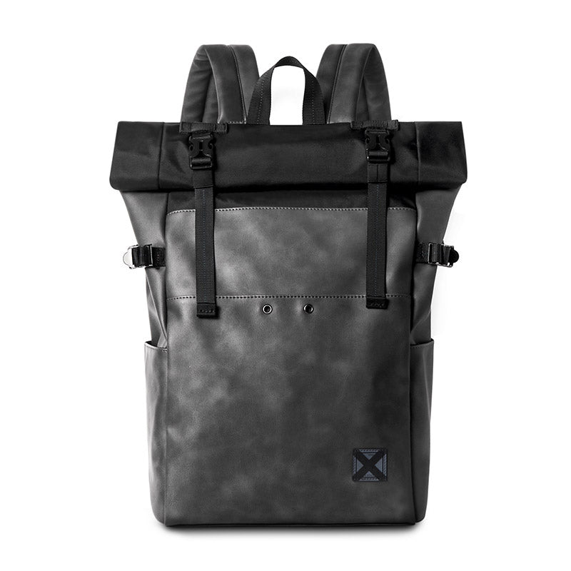 Reiserucksack vertikal quadratisch, braun-grau – Bild 3 | LuxeStyle
