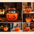 Halloween Katze Kürbis Dekoleuchte | LuxeStyle
