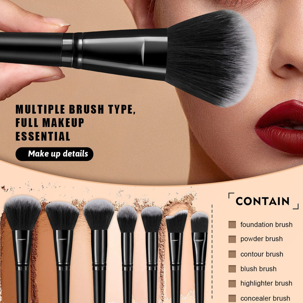 25-teiliges Make-up Pinselset