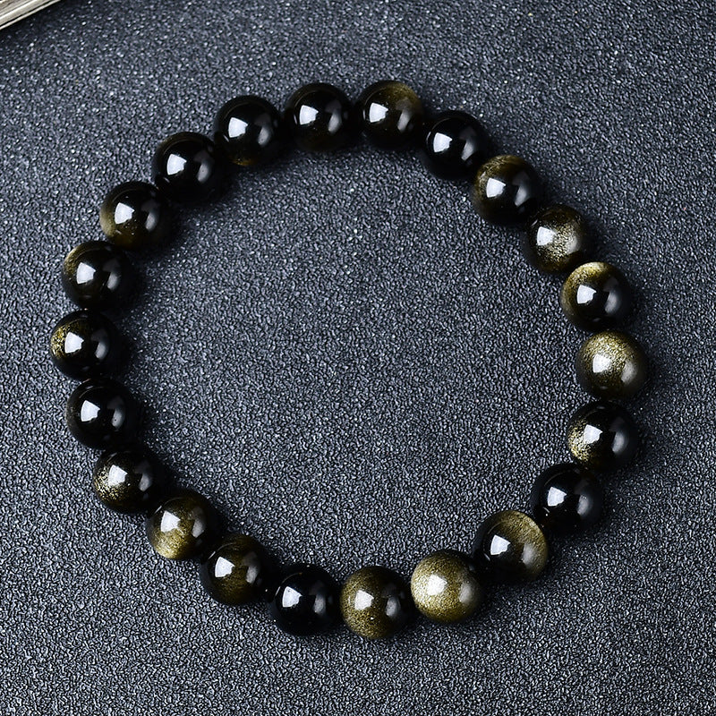 Obsidian Kristall Armband