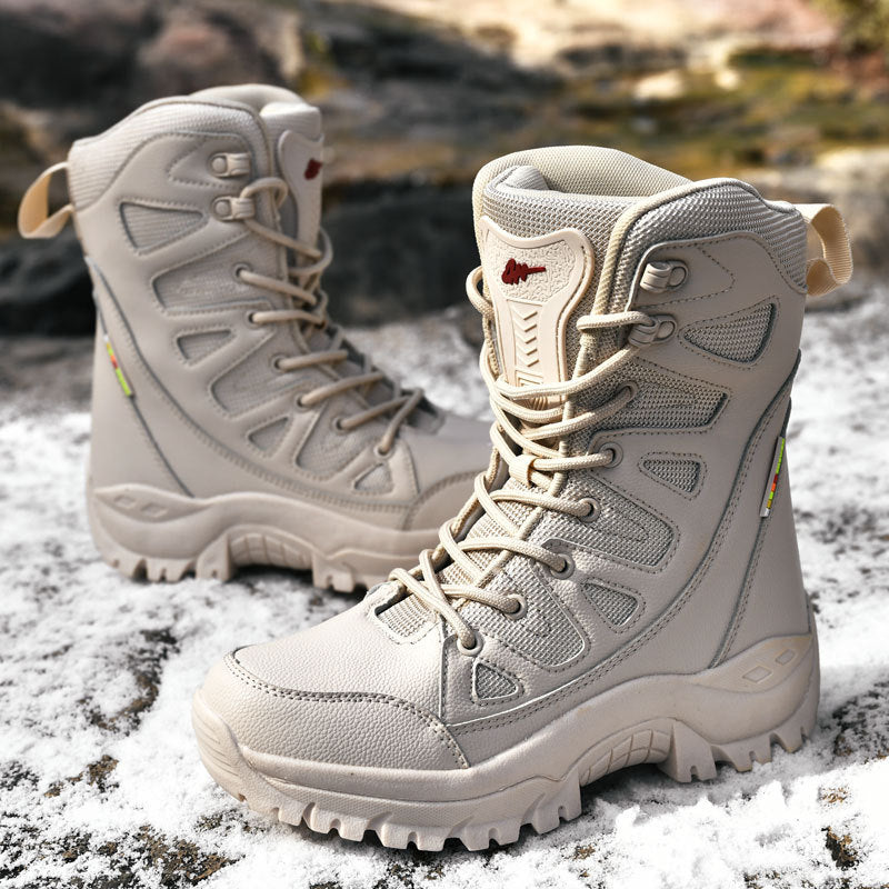Atmungsaktive Hi-Top Wander-Sneaker für Herren