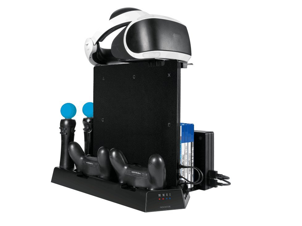 PS4 Multi-Funktions-Ladestation mit Kühlung – Bild 1 | LuxeStyle