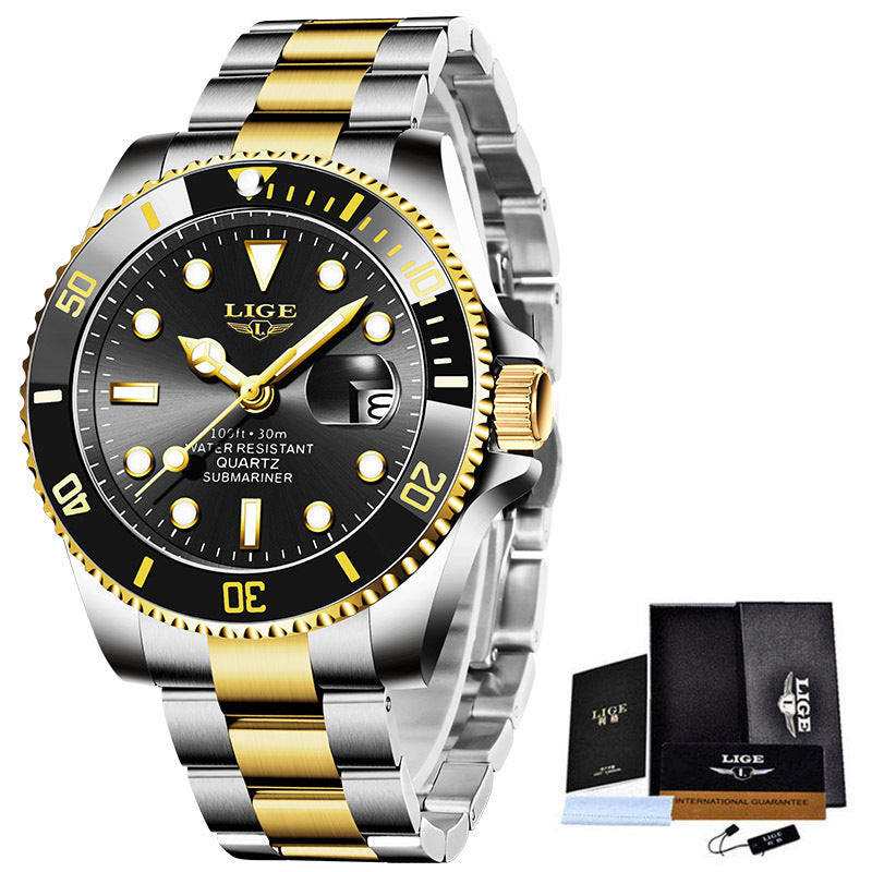Herren-Armbanduhr Quarz Analog Wasserdicht – Bild 6 | LuxeStyle